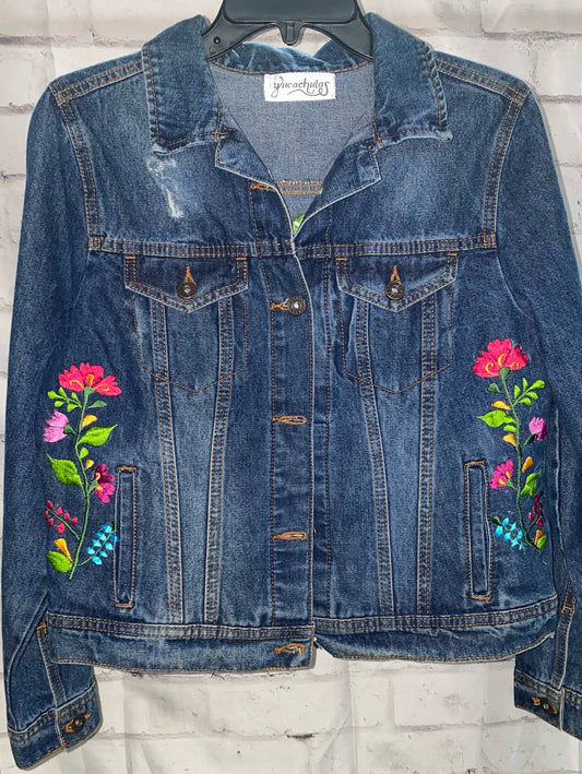 Embroidered Denim Jacket