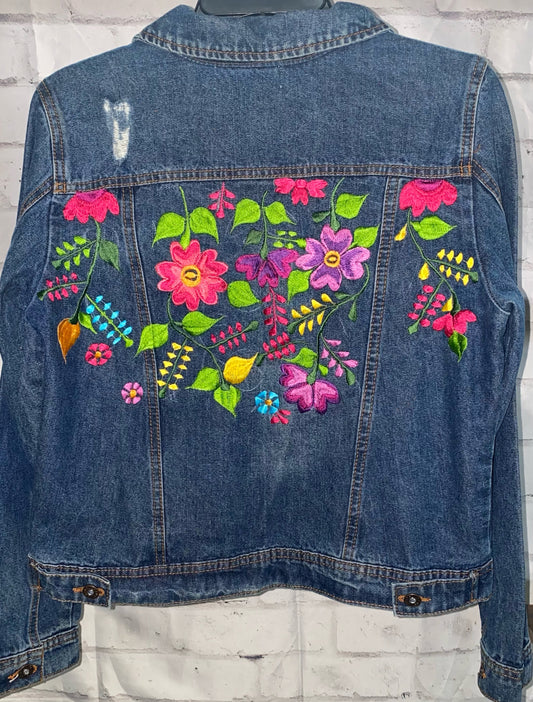 Embroidered Denim Jacket