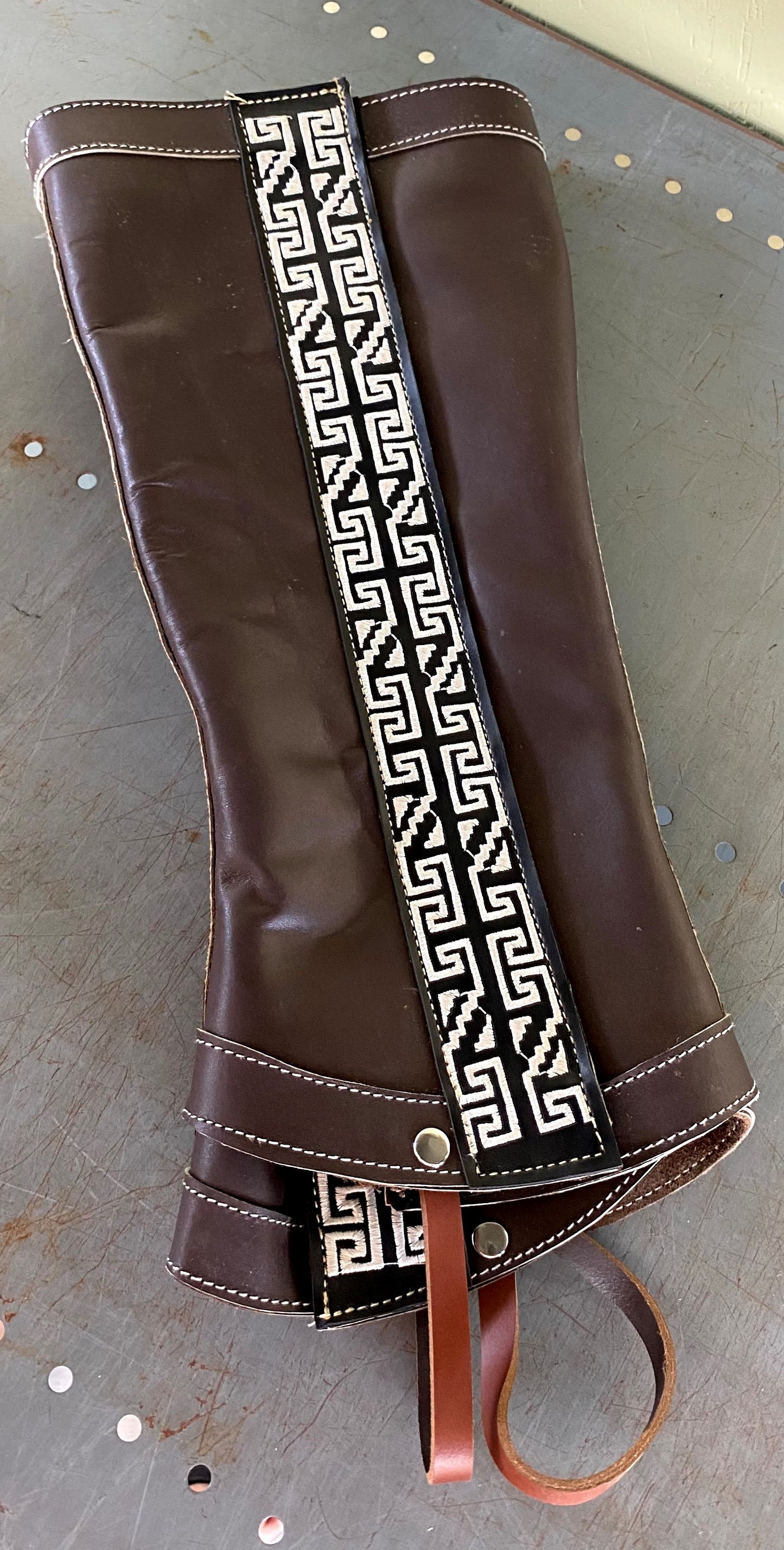 Embroidered Half Chaps/ Polainas Bordadas