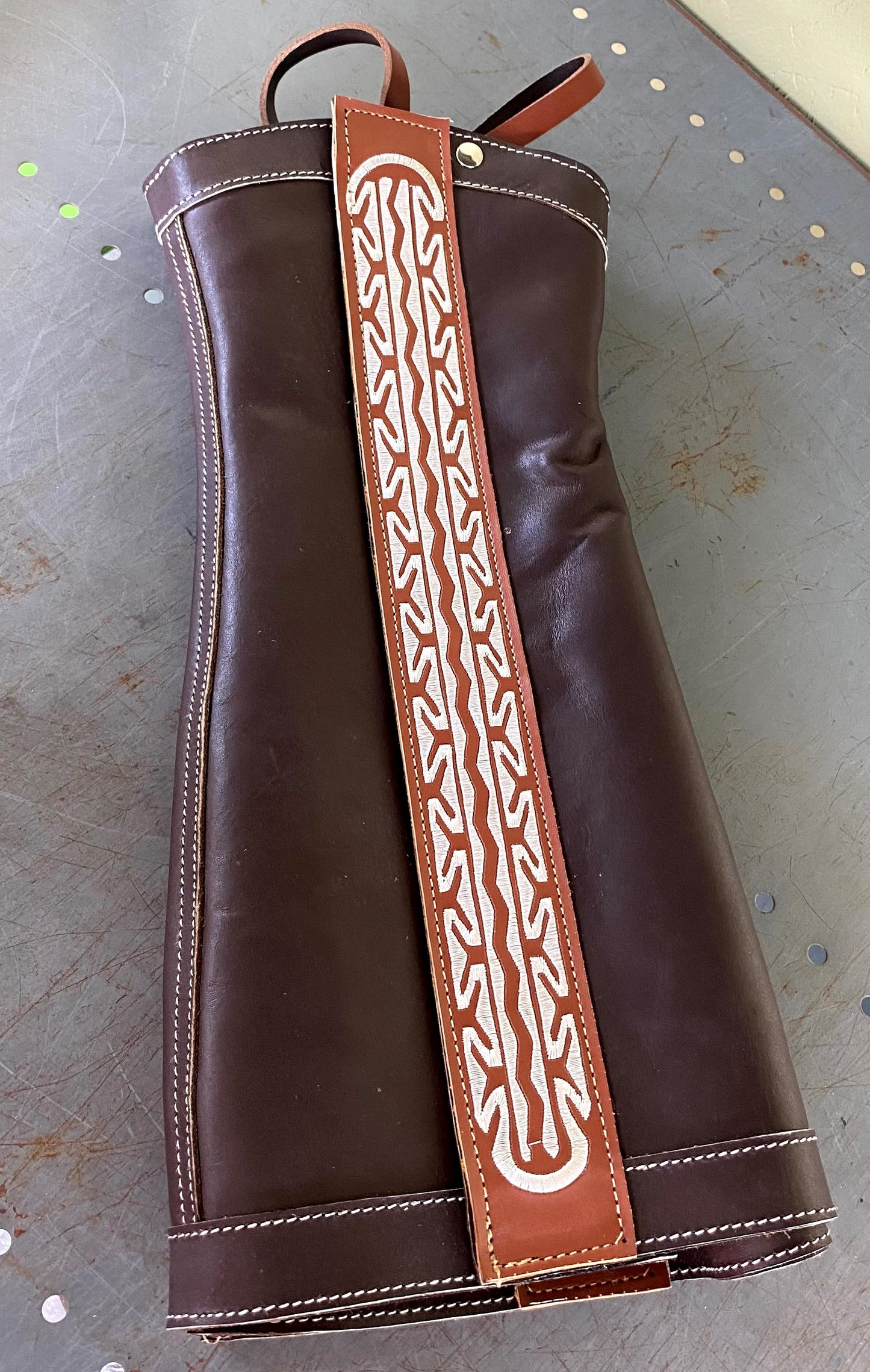 Embroidered Half Chaps/ Polainas Bordadas