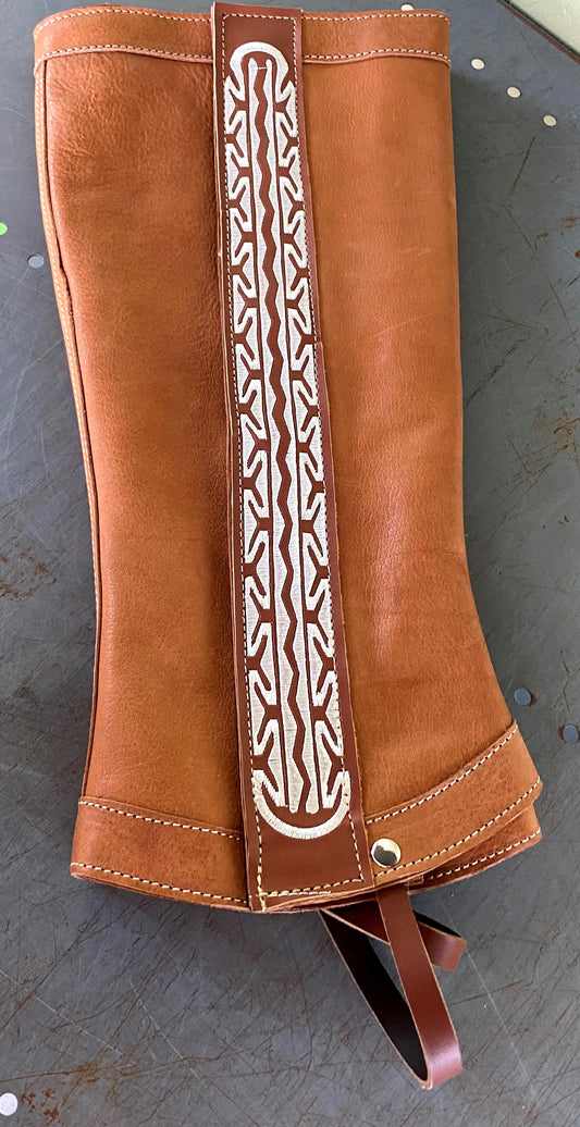 Embroidered Half Chaps/ Polainas Bordadas