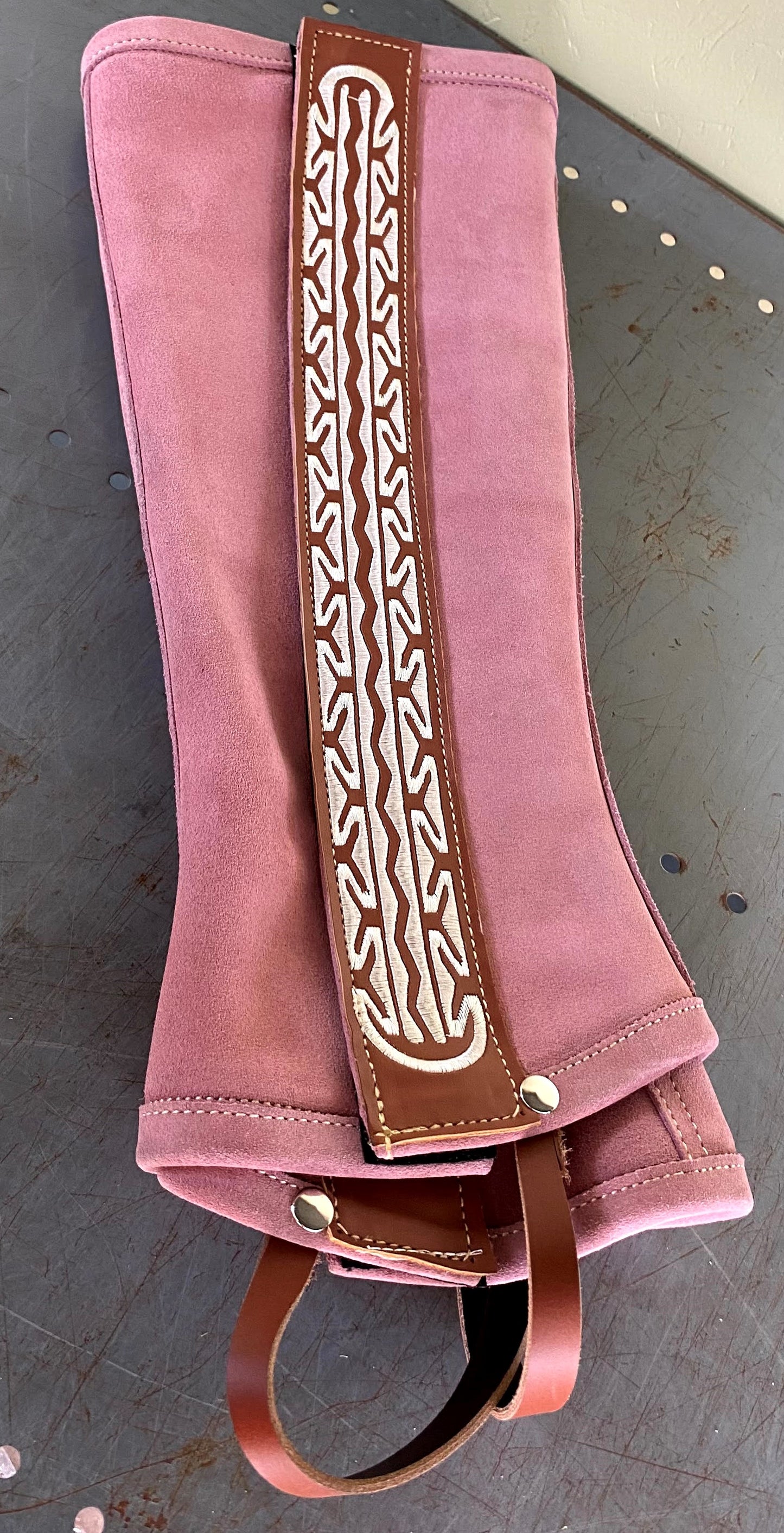 Embroidered Half Chaps/ Polainas Bordadas