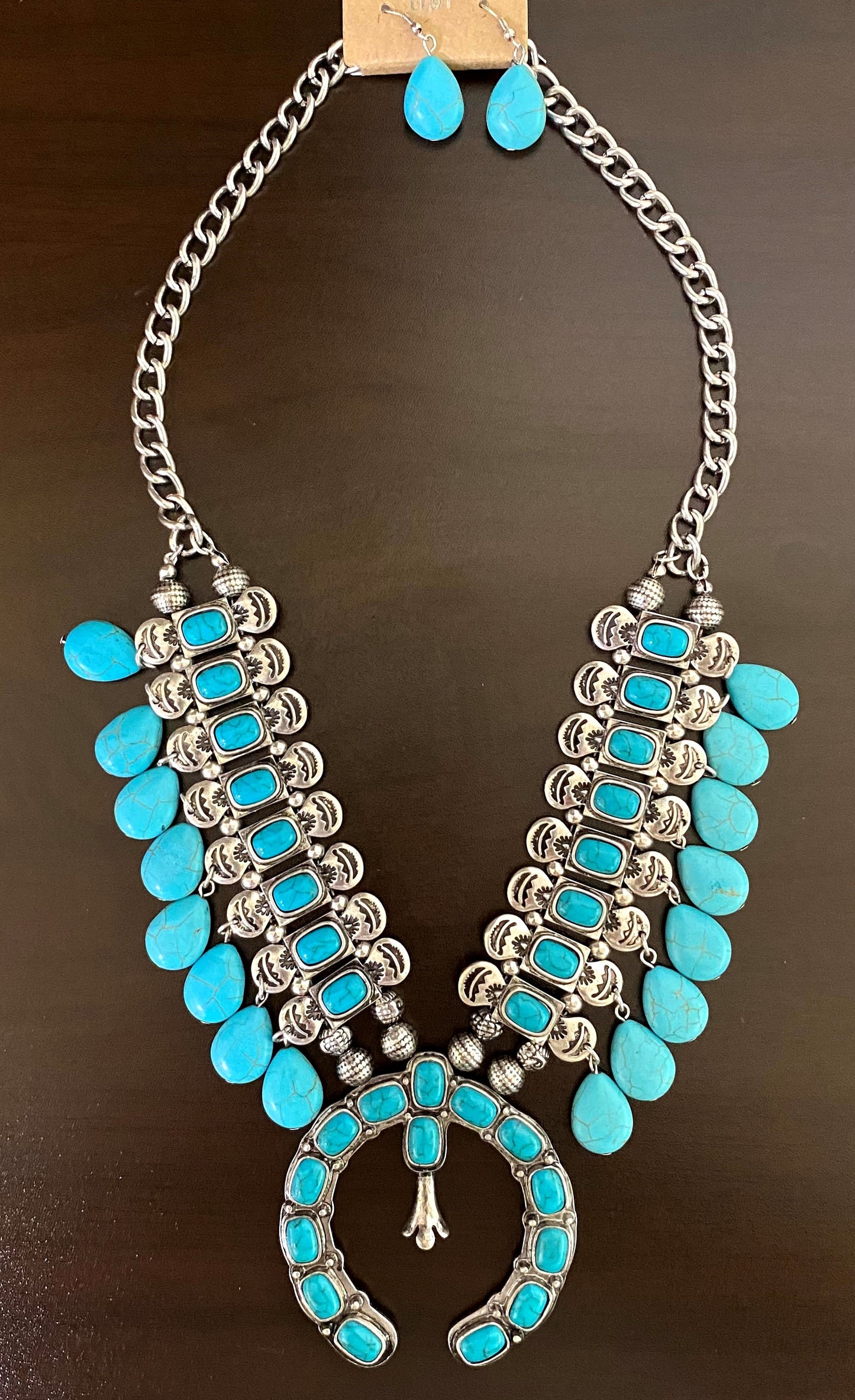 Turquoise Blossom Set