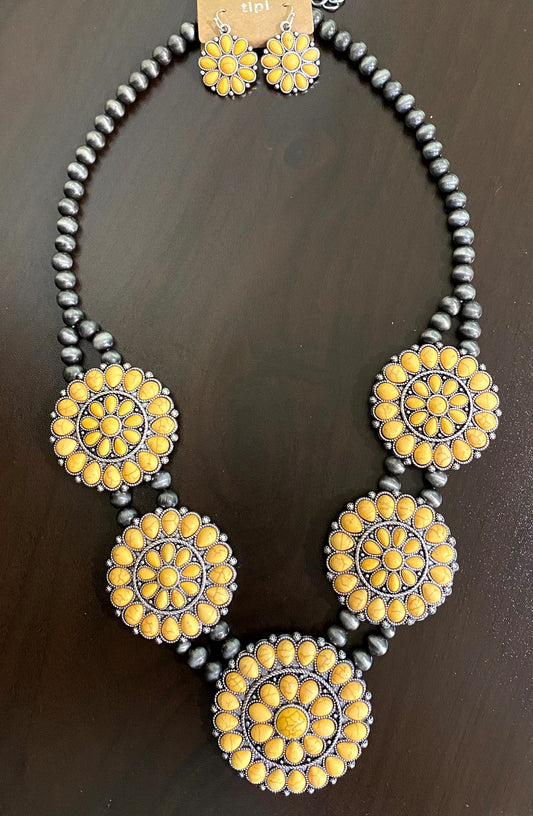 Yellow Navajo Inspired Set