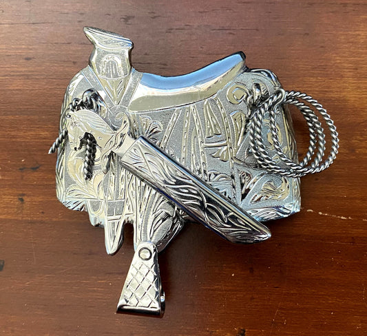 Saddle Shaped Belt Buckle