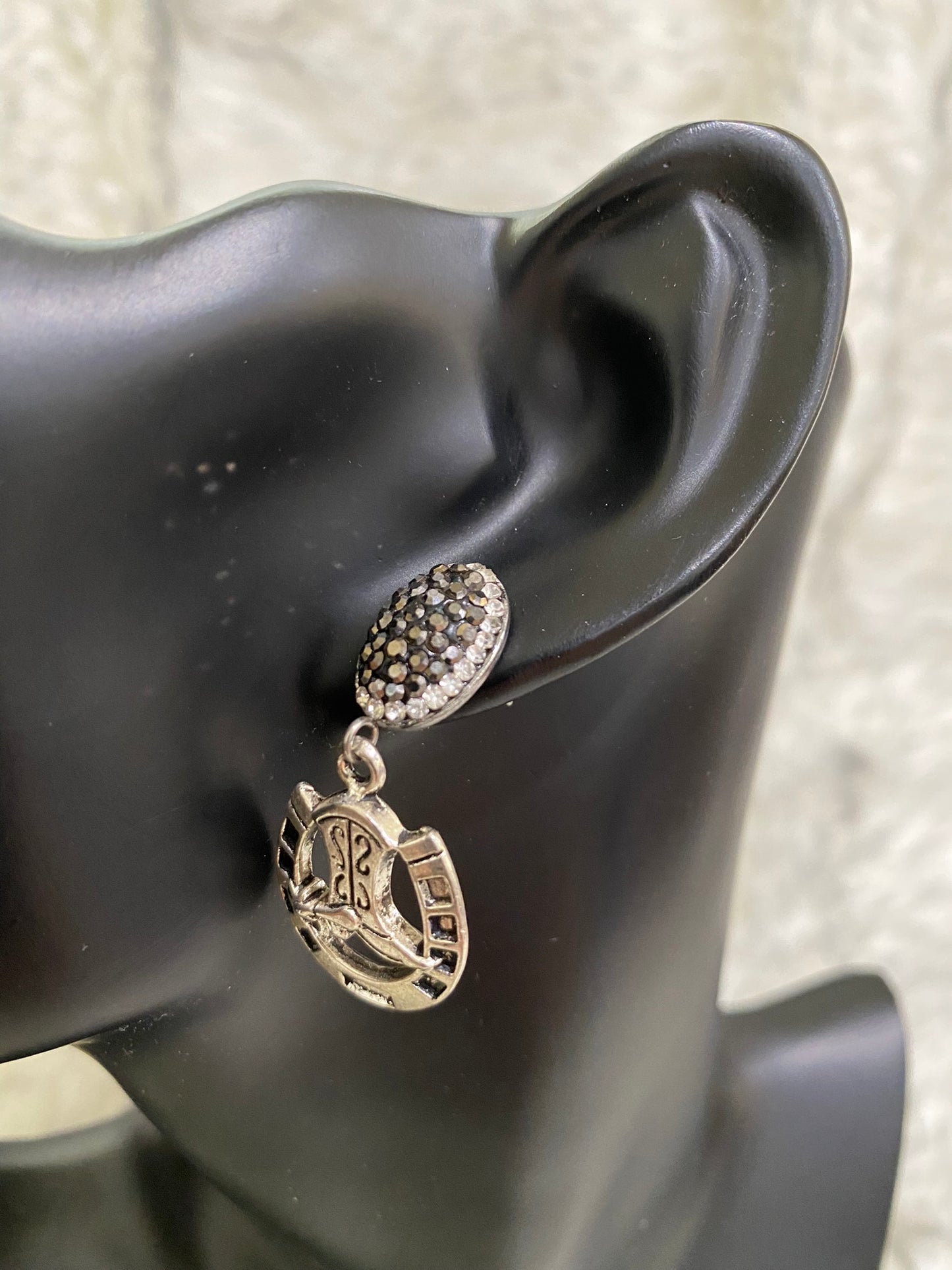 Boot & Horse Shoe Earrings