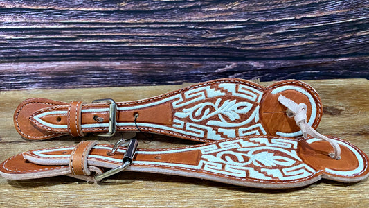 Embroidered Spur Strap