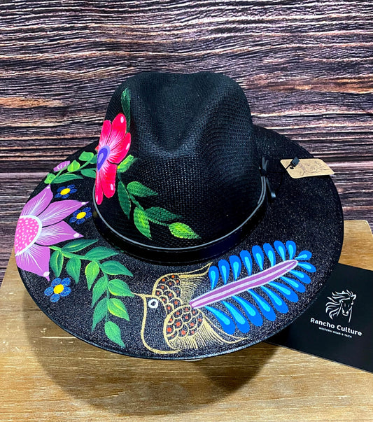 Hand Painted Straw Hat