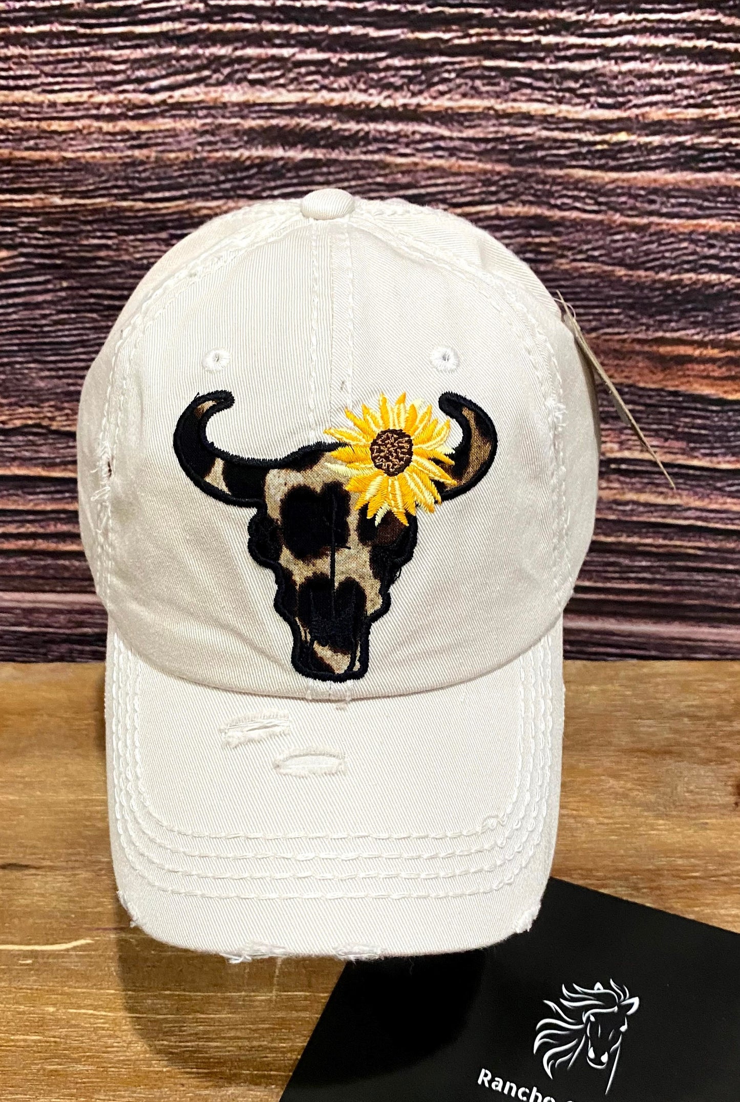 Leopard Steer Cap