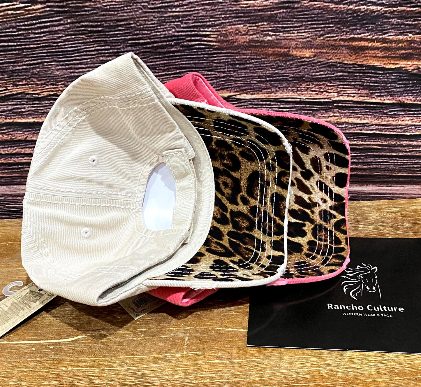 Leopard Steer Cap