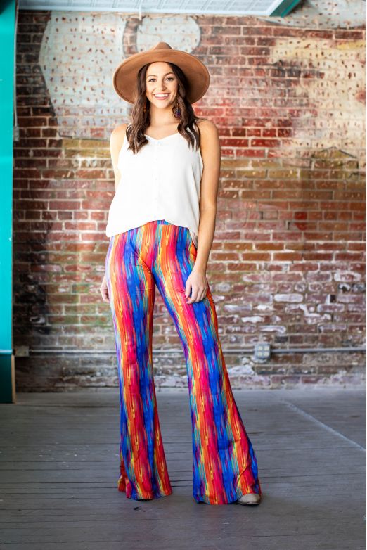 High Waist Flare Pants